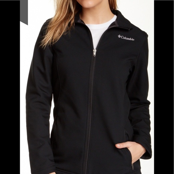 columbia softshell hoodie